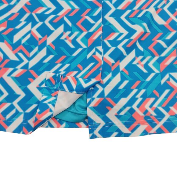 Slazenger Golf Skort Womens 8 Blue White Geometric Pattern Athletic Tennis - Picture 7 of 11